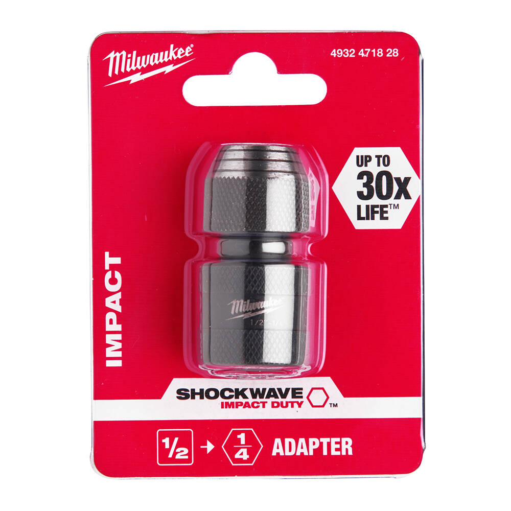 1/2 Sd den 1/4 Shockwave Geçiş Bits Uç Adaptörü - 1