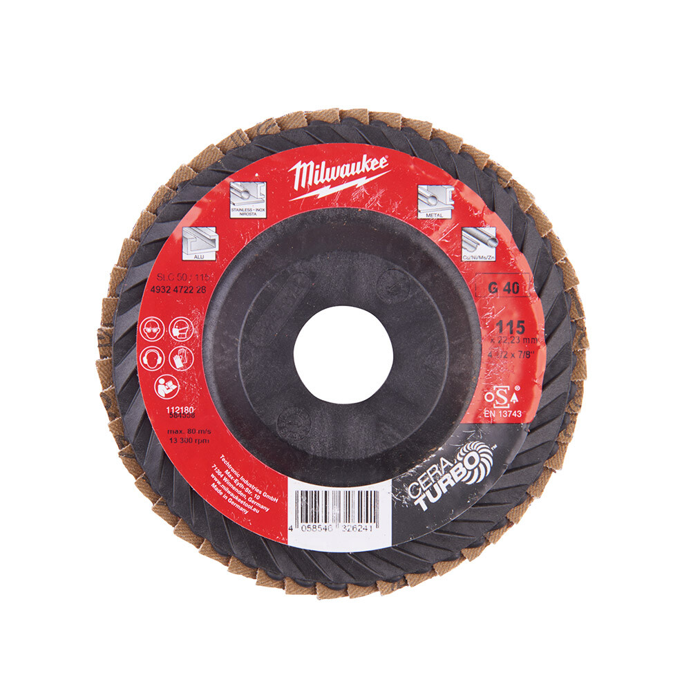 SLC 50/115x22 mm 40 Kum Flap Disk - 1