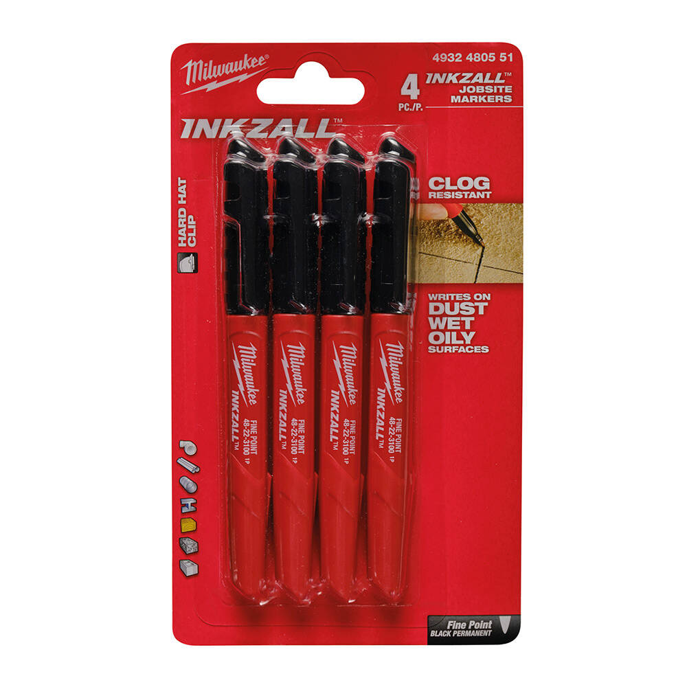 4'lü Inkzall Marker Set - 1