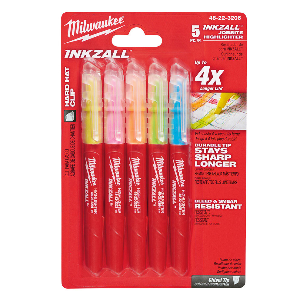 5 Farklı Renkli Marker İşaretleme Kalemi - 5'li - 6
