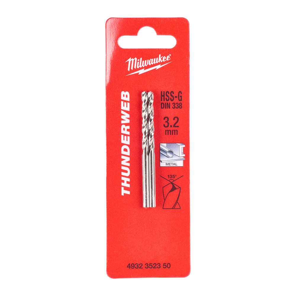 3. 2x65 mm Thunderweb Serisi Metal Matkap Ucu - 2'li - 1